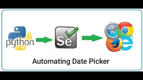 Automating Date Picker Testing with Selenium WebDriver and Python