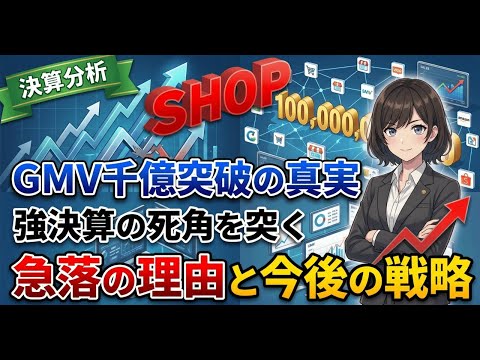 【ショッピファイ】売上23%増の強決算なのになぜ18%急落！？市場が恐れた『唯一の懸念』。物流事業売却後の高収益モデルと、AIが描くコマース革命の全貌を徹底解説《徹底解説》