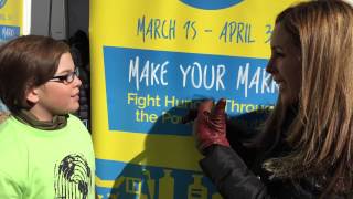 Gabe Eggerling Interview #FacesBehindHunger