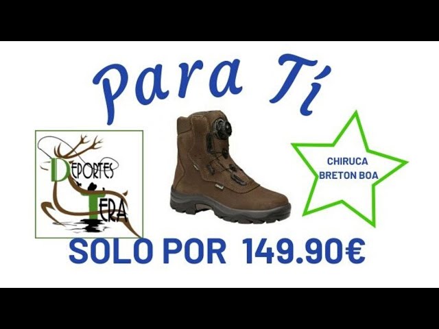 Bota de Caza Chiruca Breton Boa 01 con Gore Tex