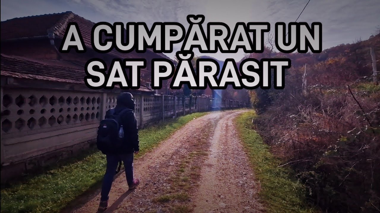 A cumpărat un sat părăsit la preț de apartament. ROȘIA - satul din pădure înconjurat de munți