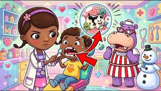 Doc McStuffins: Donny’s Tooth Trouble! 🦷 Toy Clinic Dentist Fix | Doc McStuffins Toons
