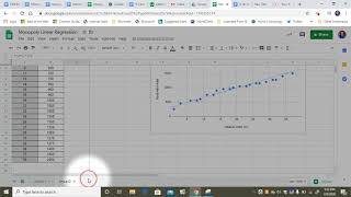 Create Residual Plot in Google Sheets(Monopoly #2)
