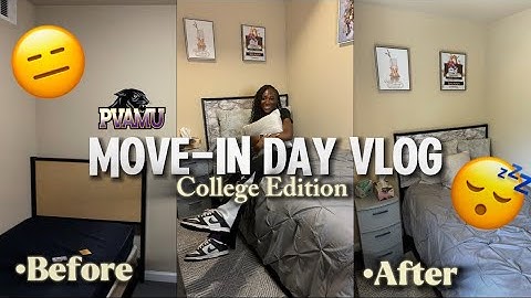 COLLEGE MOVE-IN DAY VLOG 2024 | PVAMU | FRESHMAN YEAR