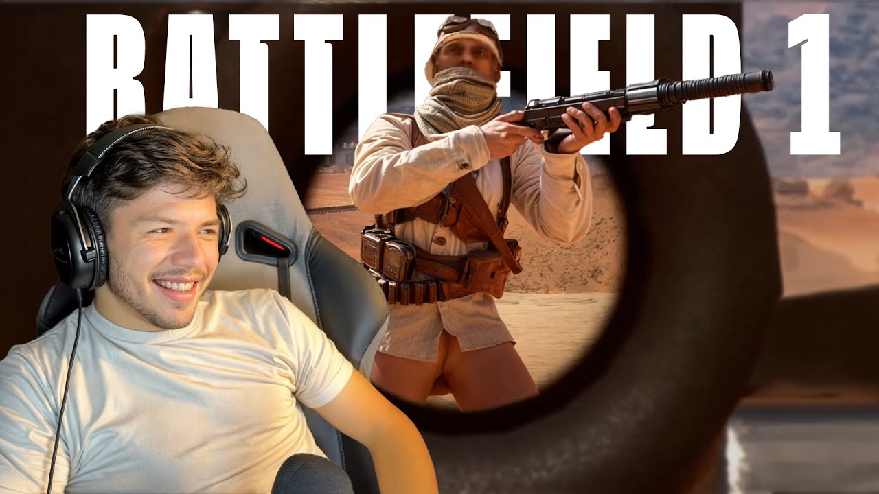 BATTLEFİELD 1 OYNADIM KUZENİM ÇILDIRDI ! - YouTube