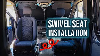 Sprinter Swivel Seat Installation