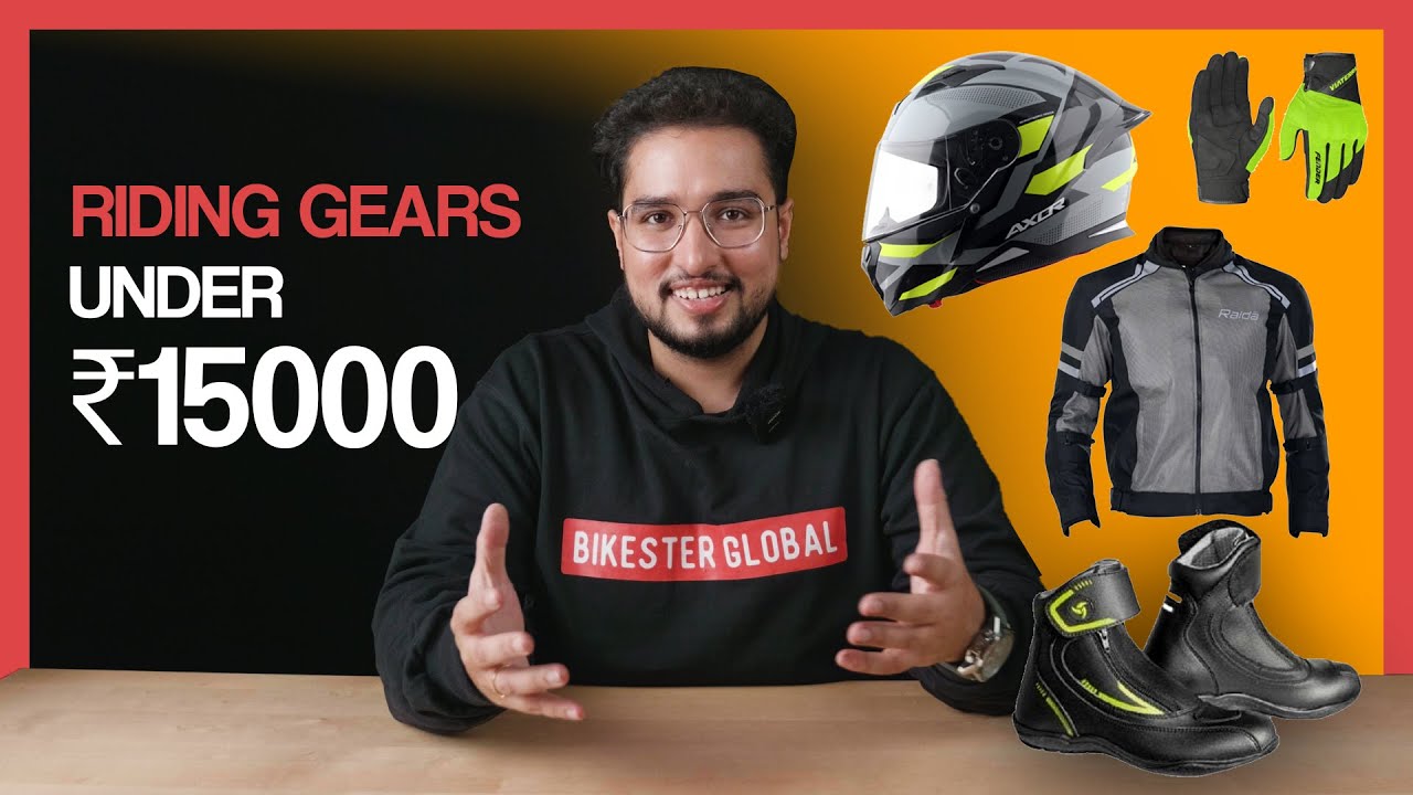 Best Riding Gears under ₹15000