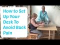 No more back pain at work!