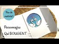 Tuto carte st valentin  carte avec personnages qui se rapprochent  trs peu de matriel diy scrap