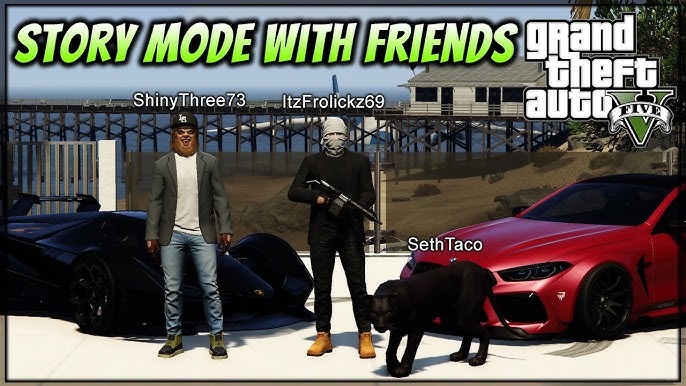 How to play GTA 5 Online with your friends in (All Crack Version's