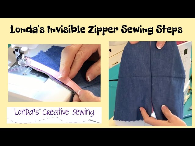 Step-by Step-Instructions to Sew an Invisible Zipper