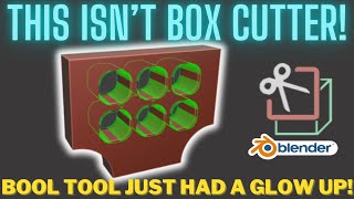 Famous Blender's native Bool Tool / Carver got an upgrade! Wealth