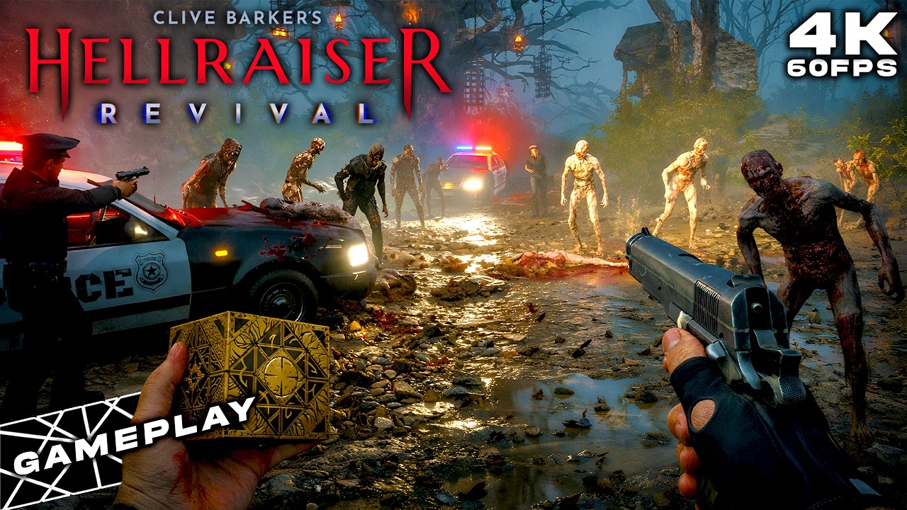 Clive Barker's Hellraiser Revival Gameplay - Unreal Engine 5 Horror Game (4K60FPS)