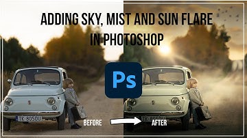Adding Light Rays and Sun Flare in Photoshop