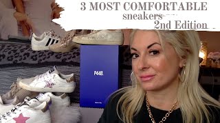 Top 3 Most Comfortable White Sneakers | Part 2 | Most comfortable sneakers | Fashion over 40