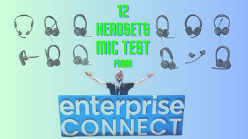 12 Headsets vs Extreme Background Noise | Enterprise Connect 2025