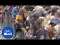 Keswick: Hundreds gather for Prince William and Kate Middleton