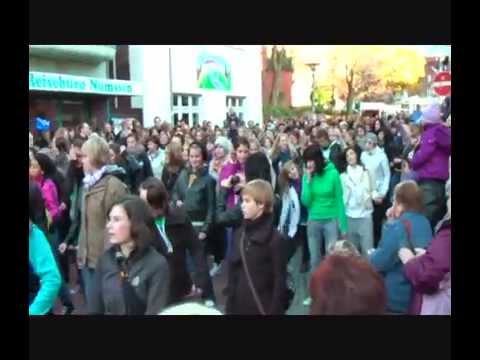Flashmob in der Itzehoer Innenstadt
