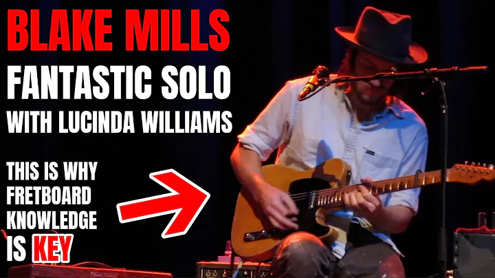 Blake Mills Solo w/ Lucinda Williams (Tab)