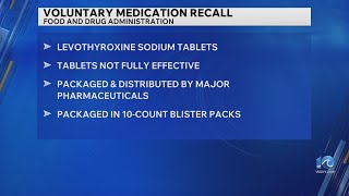 FDA: Voluntary recall of popular thyroid medication