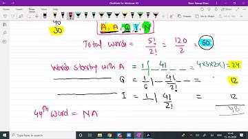 Example 22 I Permutation and Combination I Chapter 7 I 11 Mathematics I NCERT