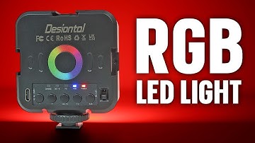 RGB LED Video Light Lamp - Desiontal W70