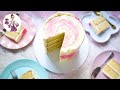 FLUFFY VANILLA CAKE RECIPE | Delicious Sponge Cake!