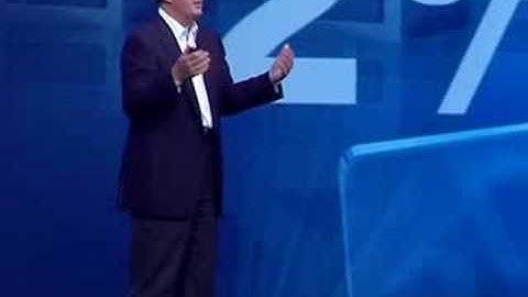 Paul Otellini talking about vPro at Oracle Open World