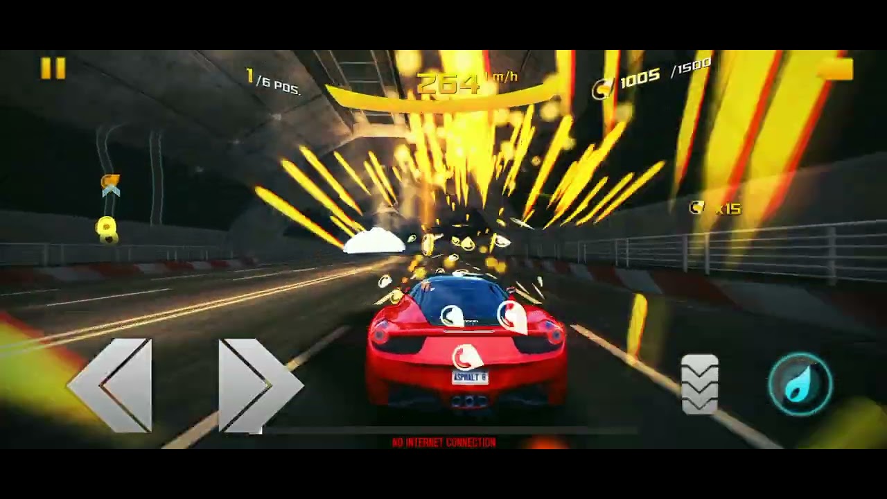 Asphalt 8 car race game Ferrari car driving 🐎