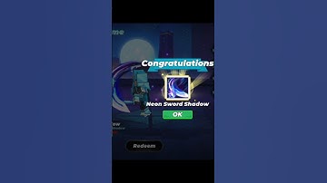 Unlocked Neon Sword Shadow || New Sword Effect Bedwars Blockman Go