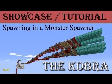 The Kobra - Spawn your own Spawner Tutorial (SMP)