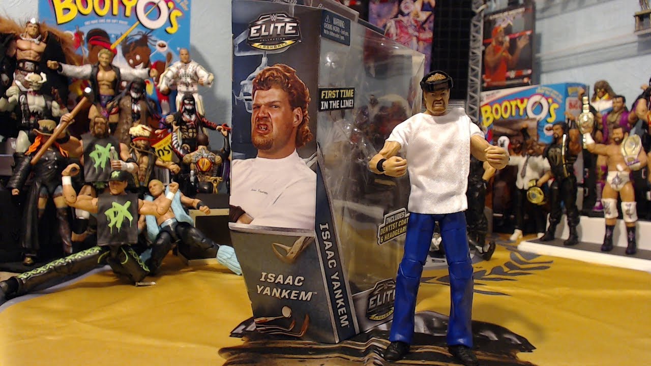 WWE Wrestling Elite Flashback Series Isaac Yankem Exclusive Action Figure
