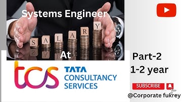 TCS Salary Structure | 1-2 Year| Systems Engineer| TCS Ninja Freshers| Part-2| TCS