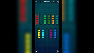 Ball Sort Puzzle Level 66 Solved