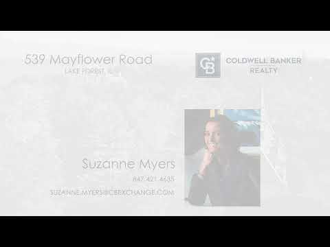 539 Mayflower Road, Lake Forest, IL home video tour