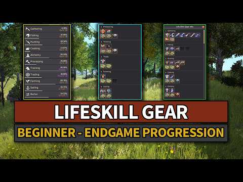 Lifeskill Gear Progression Guide After The Huge Update | Black Desert