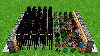 x200 ENDERMANS AND ALL MOBS MINECRAFT COMBINED ?