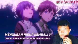 Harusnya Saya... | Bokutachi No Remake Episode 1 REACTION | Anime Reaction Indo