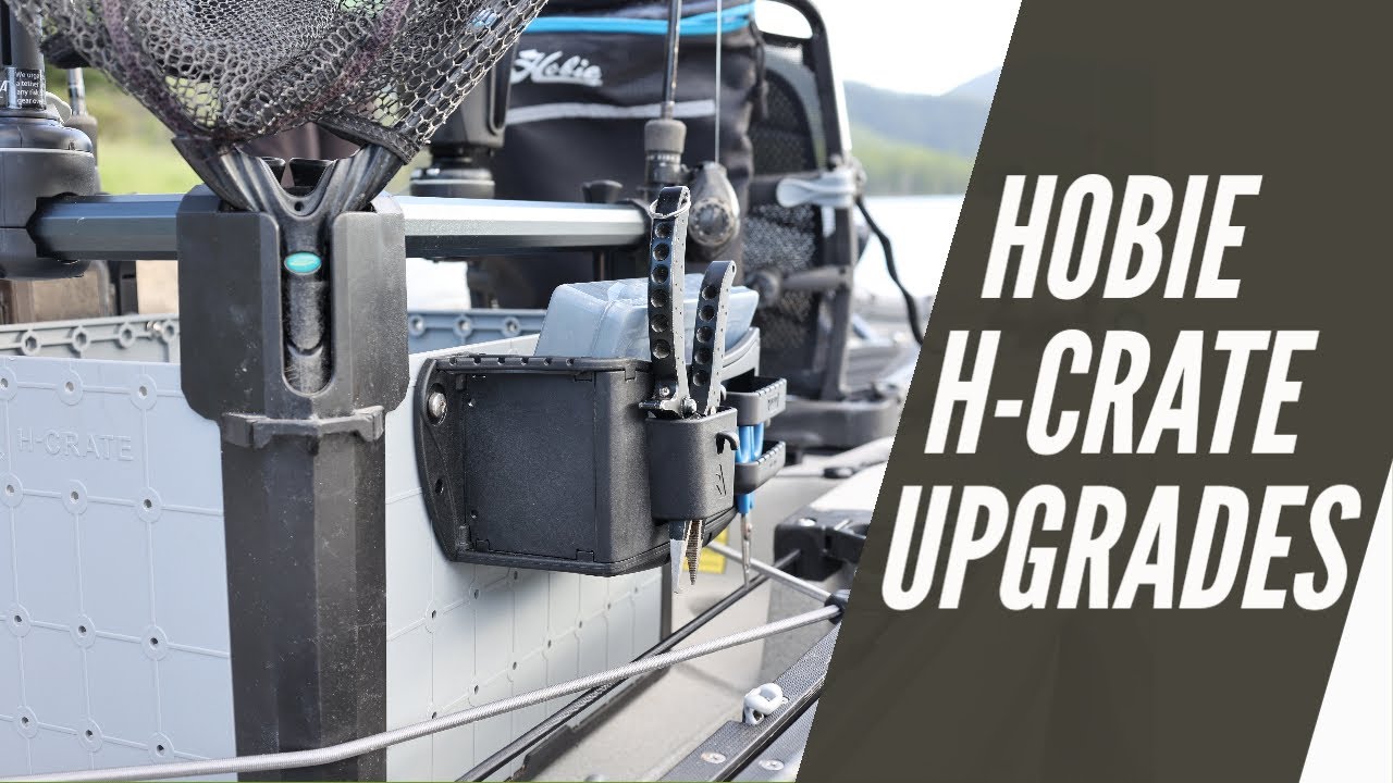 Hobie HCrate Rod Holder & Tackle Storage Upgrades with RAILBLAZA YouTube