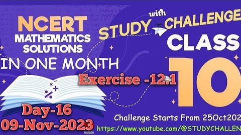 Exercise 12.1 in Punjabi || Chapter 12: Surface areas and volume||Class 10th|| NCERT Math in Punjabi