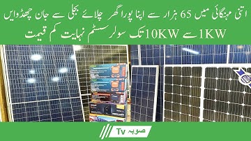 Solar Power System For Home: Ultimate Beginners Guide |Bao Haroon Chishti| Sooba Tv