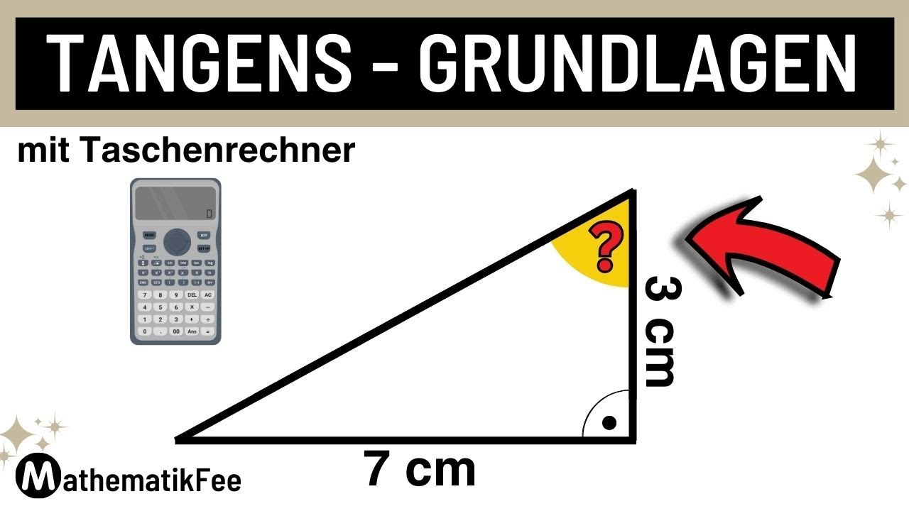 Tangens In Grad Umrechnen Mit Dem Taschenrechner Alles, was du über TANGENS wissen musst - Winkel berechnen, in