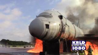 DFW Airport  Fire Training Center - Around Town with JD Ryan