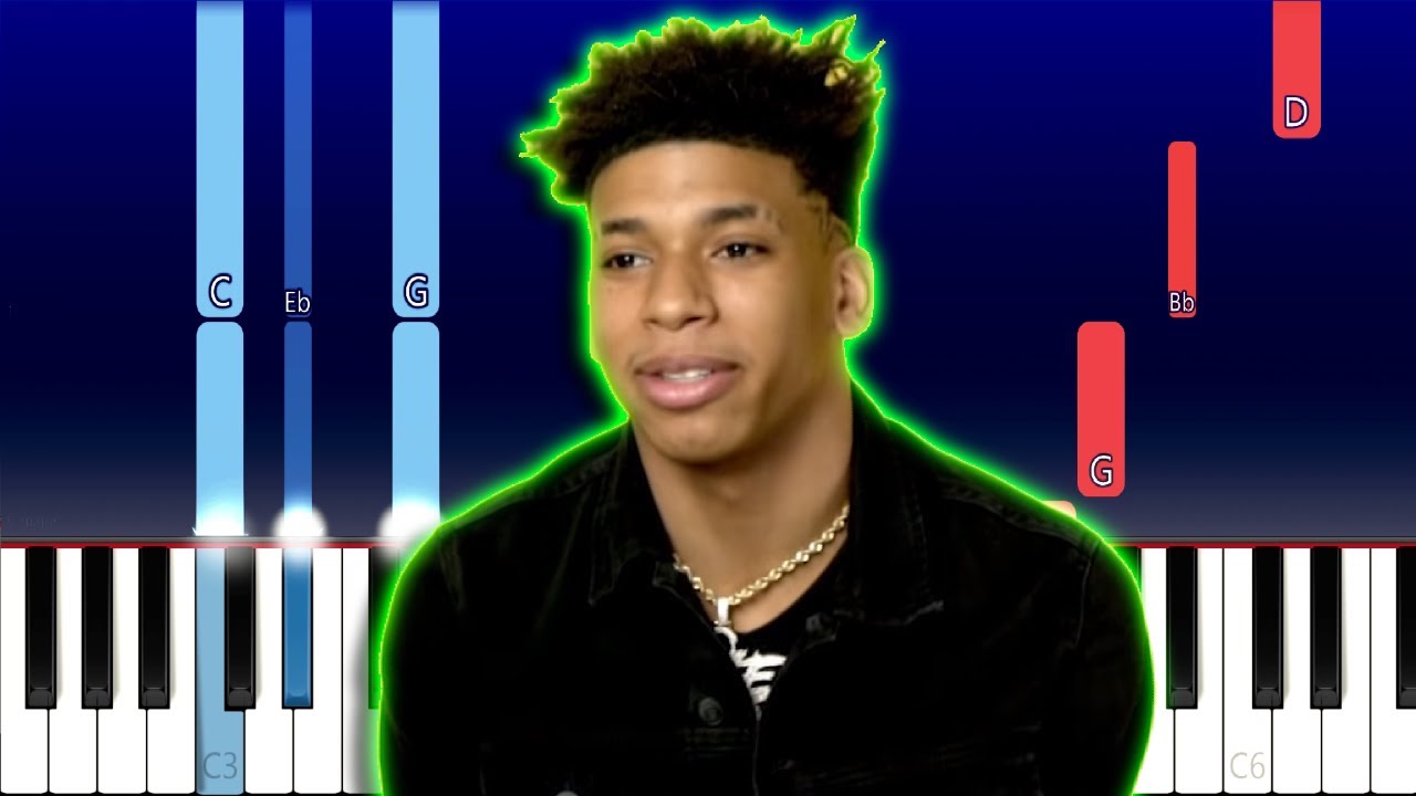 NLE Choppa - Untold (Piano Tutorial)