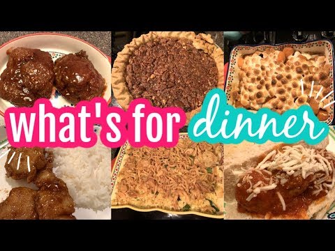 WHAT'S FOR DINNER & DESSERT || REAL LIFE LARGE MEAL IDEAS || BUDGET
