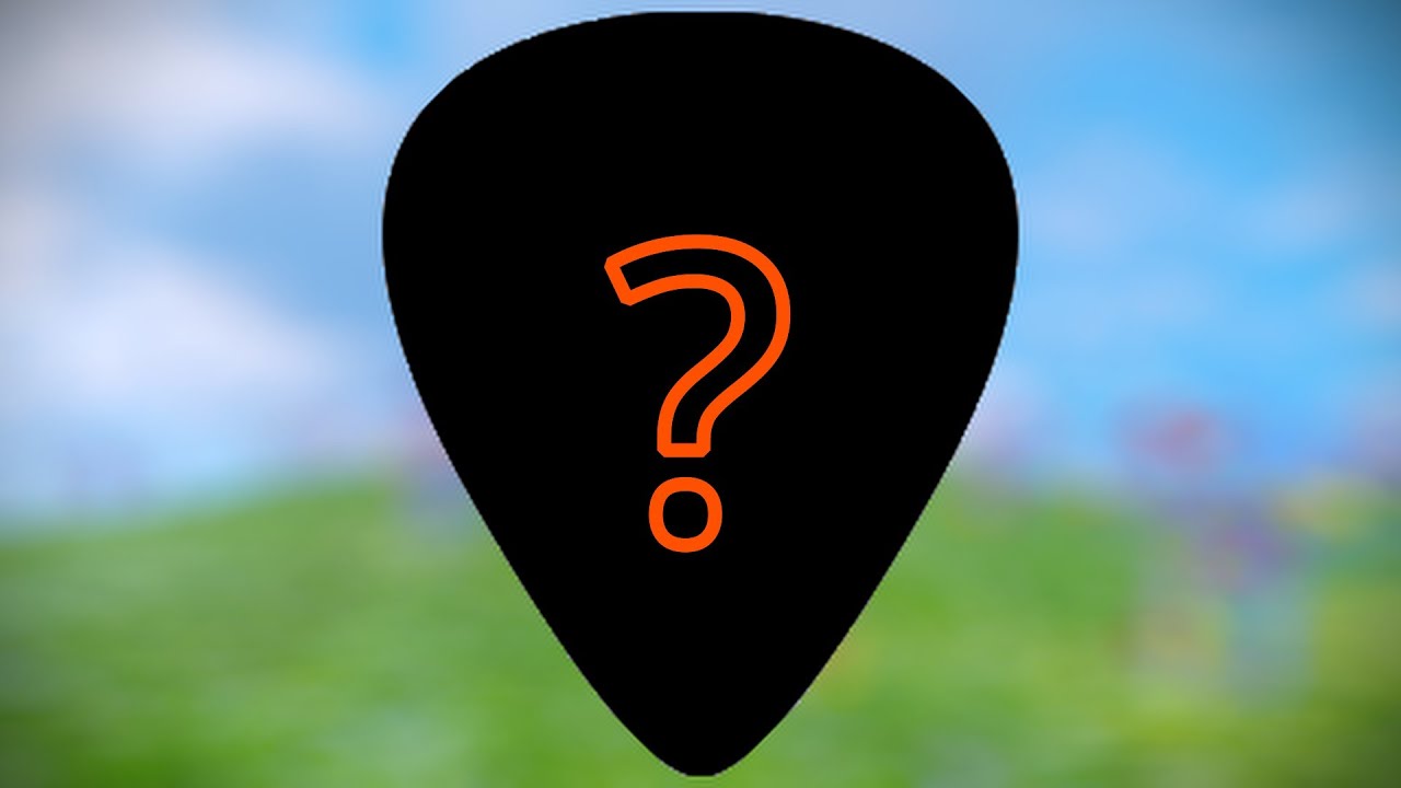 Where do guitar picks disappear? YouTube