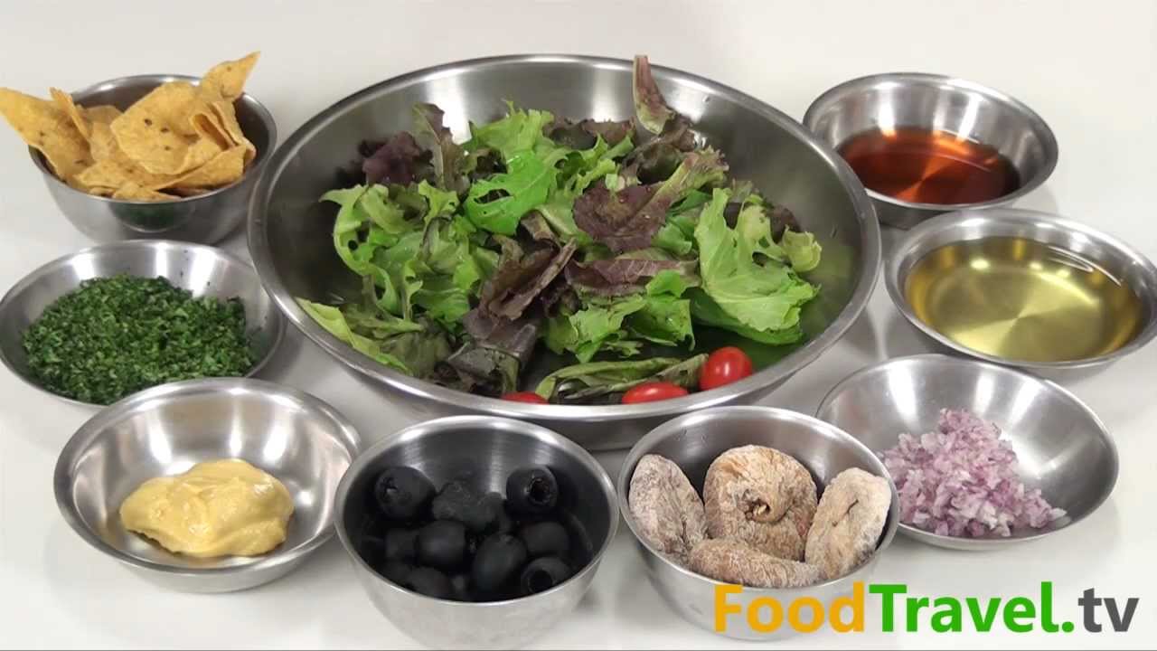 สลัดลูกฟิก (สลัดลูกมะเดื่อ) Fig Salad
