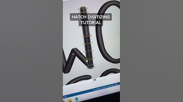 Hatch Digitizing Tutorial 💯  #digitizing #embroideryideas  #embroiderydesign #embroiderydigitizing