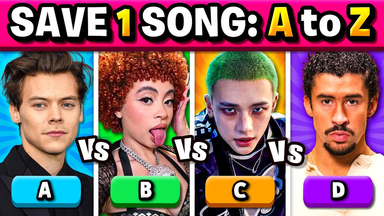 2 песни против 2 песен 🎵 От А до Я ✨ Сохрани одну, отбрось другую 🔥 Музыкальная викторина 2026