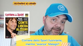 Corriere dello Sport fuorviante, mentre avanza Malagò #calcio #seriea #sports #napoli #sscnapoli 